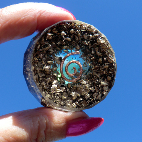 Orgonit Diamant ( 3 ) zesílený) * Svítání — foto 6