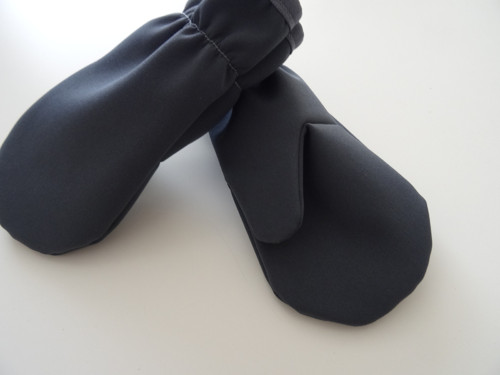Softshellové rukavice antracitové — foto 6