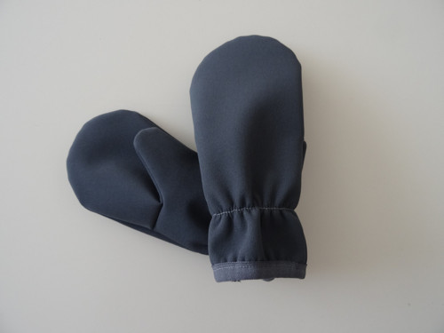 Softshellové rukavice antracitové — foto 4