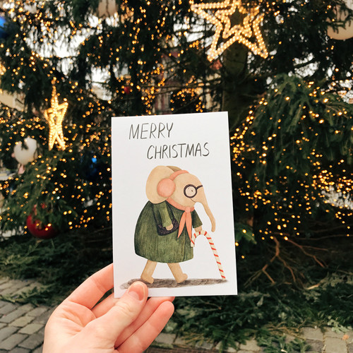 Pohlednice Mrs. Elephant — foto 2