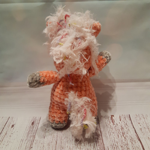 Unicorn Růženka - Háčkovaná hračka — foto 2