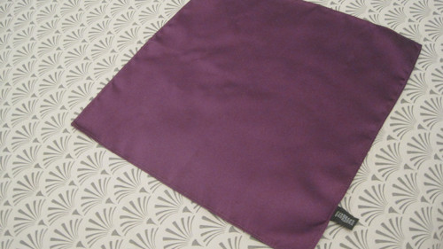 Fialová hedvábná dečka 30cm, AKCE! — foto 2