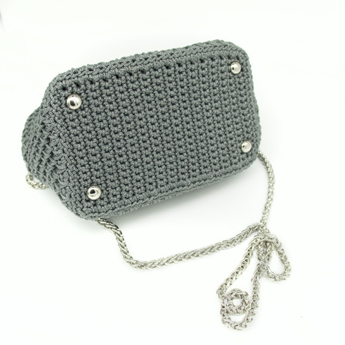 Vintage GREY ELEGANCE kabelka — foto 4