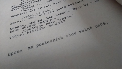 Měsíc nad řekou ..... divadelní scénář — foto 4