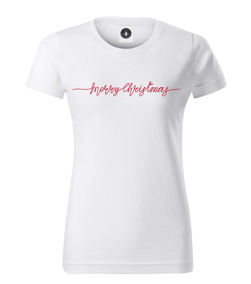 Tričko Merry Christmas Line — foto 2