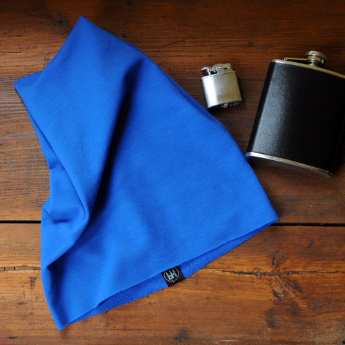 Pánská čepice bavlněná BHiStyle - denim blue — foto 5
