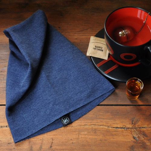 Pánská čepice bavlněná BHiStyle - denim blue — foto 2