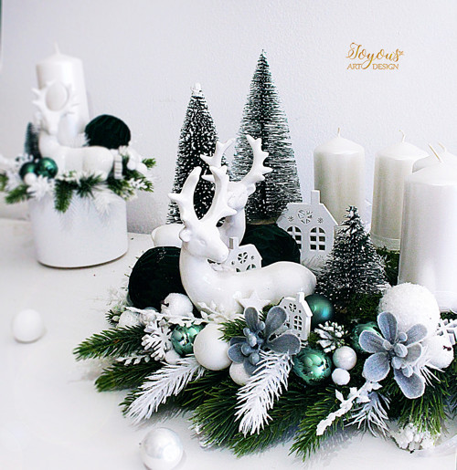 Třpytivý pohádkový adventní věnec — foto 2