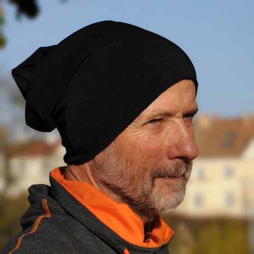 Pánská čepice bavlněná BHiStyle - black — foto 2