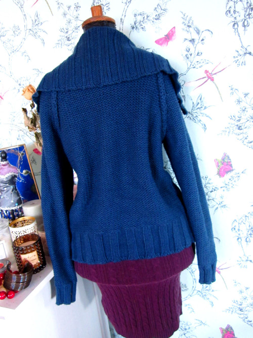 Kardigan blue jeans — foto 4