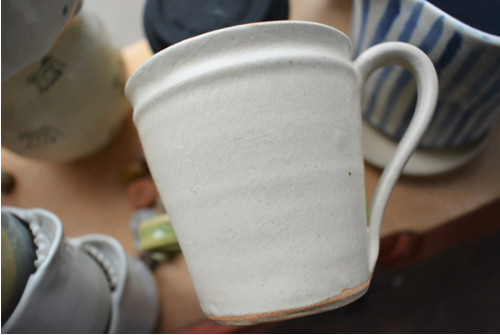 Bílý latté šálek 290 ml — foto 5