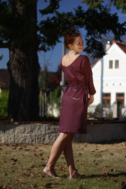 Šaty WineTime I. — foto 4