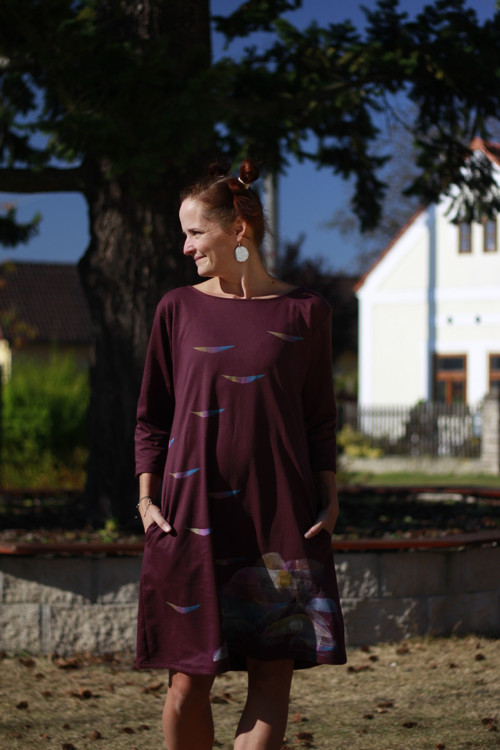 Šaty WineTime I. — foto 6