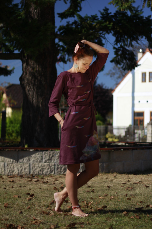 Šaty WineTime I. — foto 3