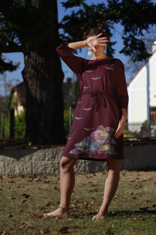 Šaty WineTime I. — foto 2