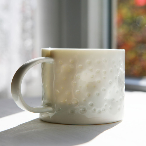 Hrníček Rosa - Celadon / porcelán — foto 3
