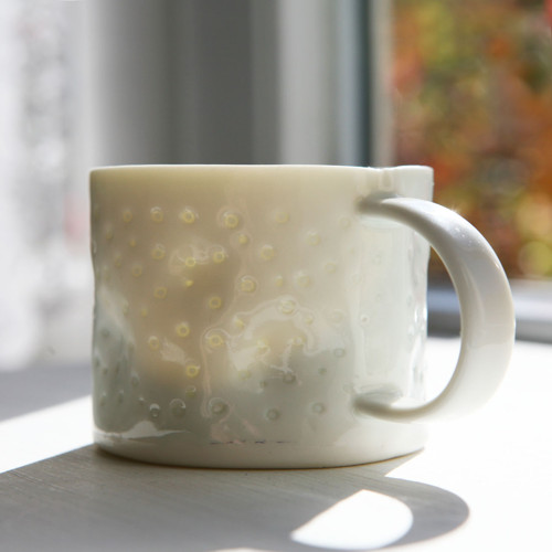 Hrníček Rosa - Celadon / porcelán — foto 4