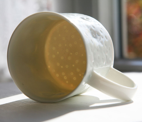 Hrníček Rosa - Celadon / porcelán — foto 5