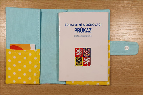 Obal na očkov. průkaz sluníčkový — foto 3