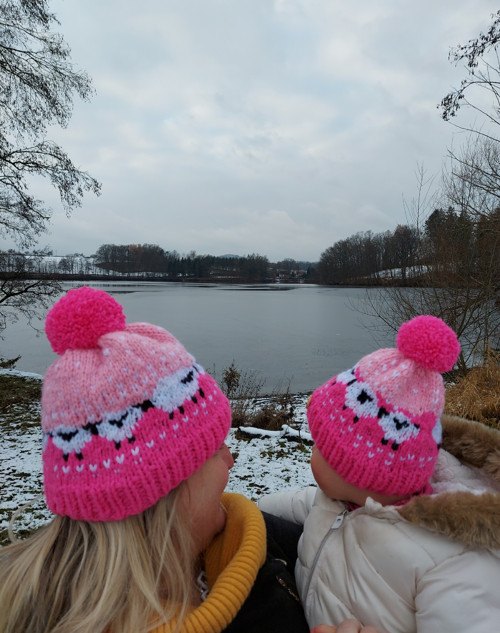 Pletená ovečková čepička — foto 3
