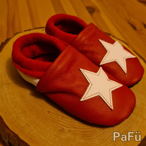 Kožené capáčky 18 cm zateplené — foto 2