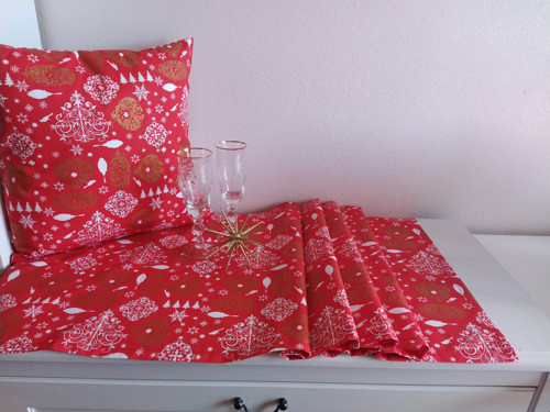 -20% Vánoční ubrus/běhoun 47*134cm — foto 3