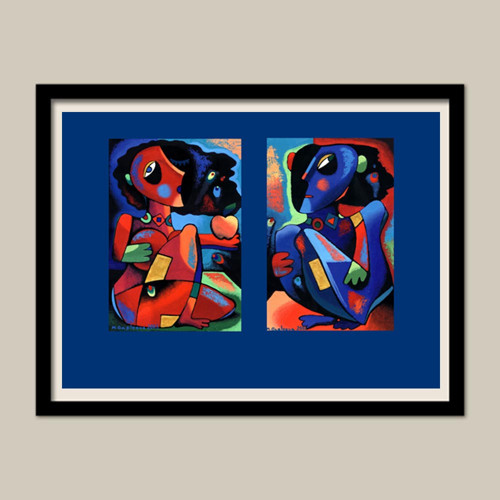 Obraz diptych "Adam a Eva" — foto 3