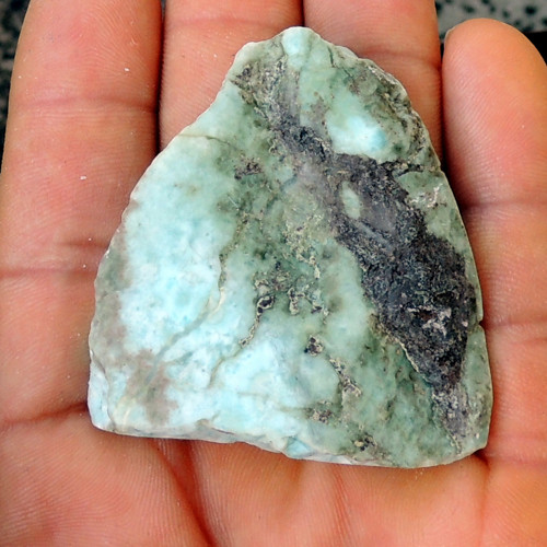 Larimar plátek surový neleštěný 178 — foto 2