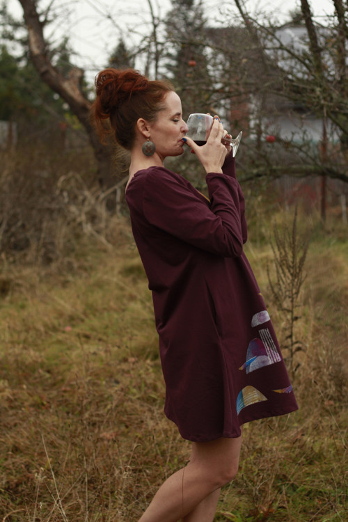 Šaty WineTime IV. — foto 4