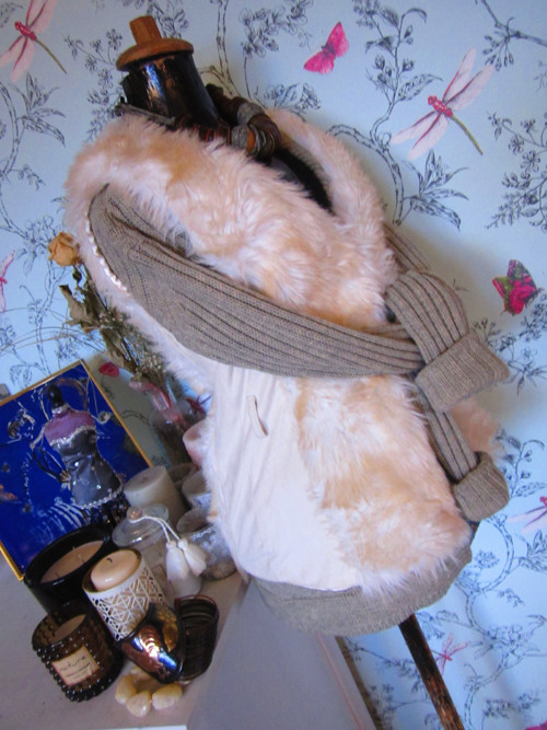 Boho vestička chlupáč — foto 3