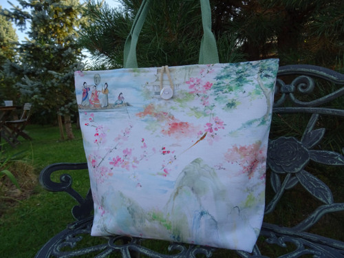 BOHO BAG ... japan ... režná taška — foto 4