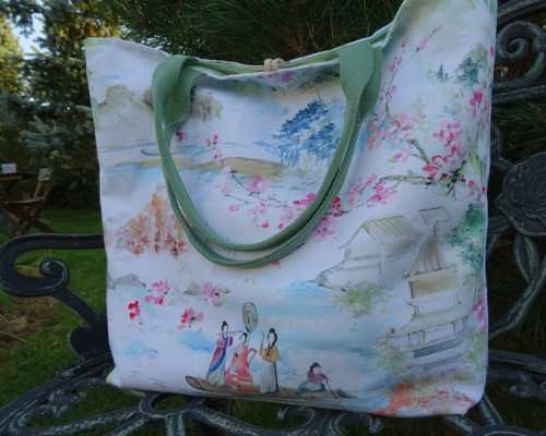 BOHO BAG ... japan ... režná taška — foto 2