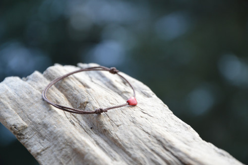 Náramek srdeční záležitost red mini — foto 2