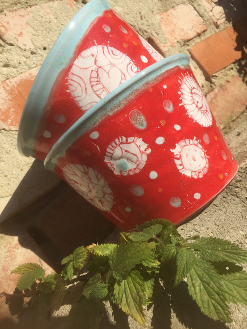 Obal na květináč...vánoční — foto 4