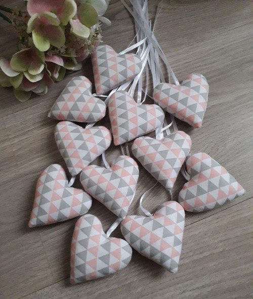 Bavlněné srdíčka — foto 4