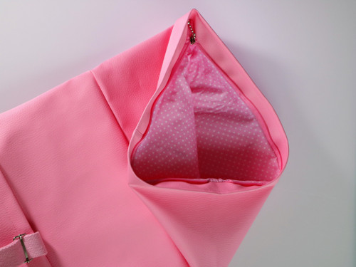 Rolltop batoh ružový — foto 5
