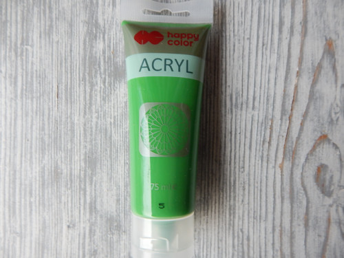 Akrylová barva 75 ml Zelená 5 — foto 3