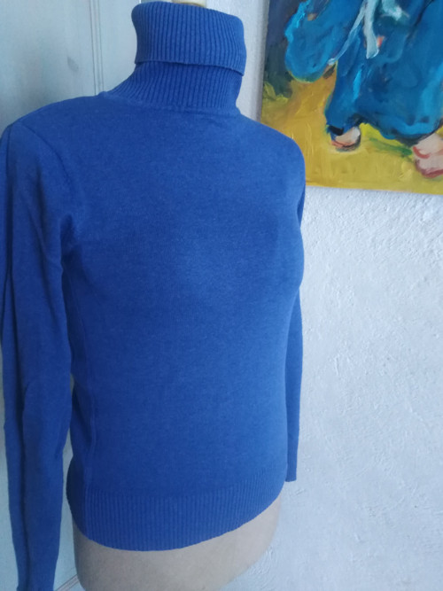 Pleteninový, bavlněný rolák — foto 6