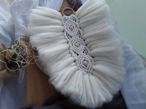 MEGApírko " Macramé+merino " SLEVA!!! — foto 3