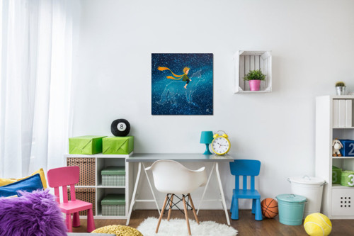 Souhvězdí lišky - 30x30cm — foto 3