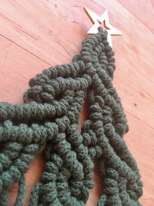 Vánoční stromeček Macramé — foto 4