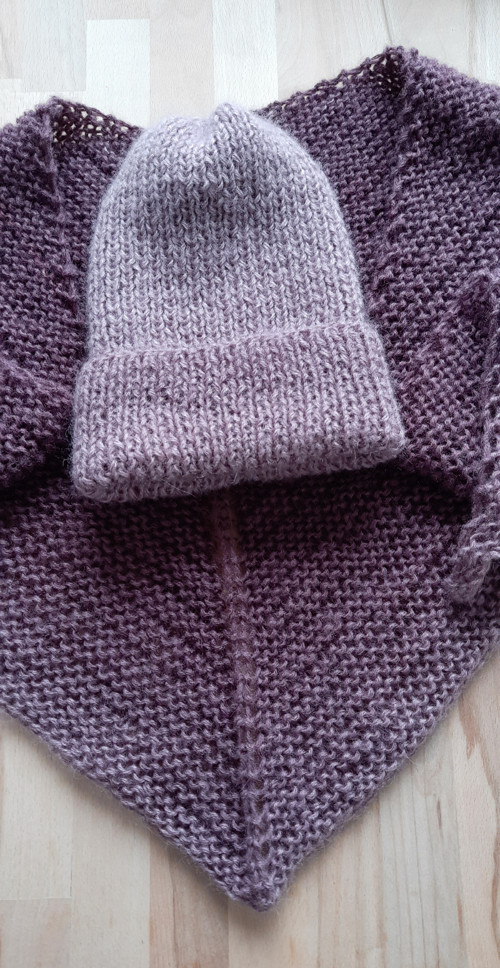 Pletená souprava Ombre. — foto 4