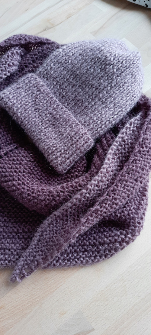 Pletená souprava Ombre. — foto 5