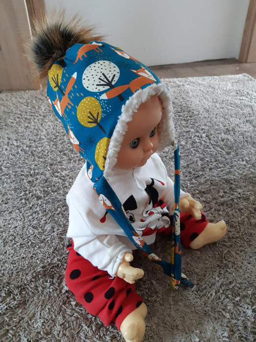 Beránková ušanka medvědi — foto 3