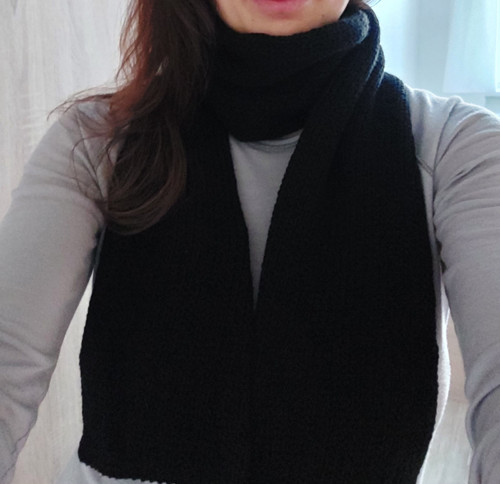 BLACKIE SET - Dámská čelenka a šála — foto 3