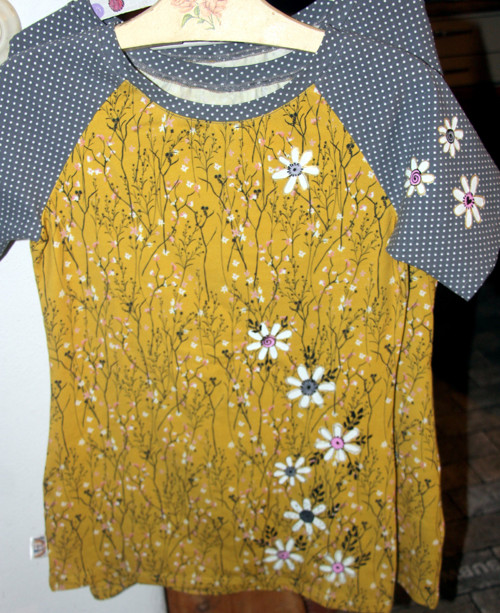Malované handmade triko vel. M/L — foto 5