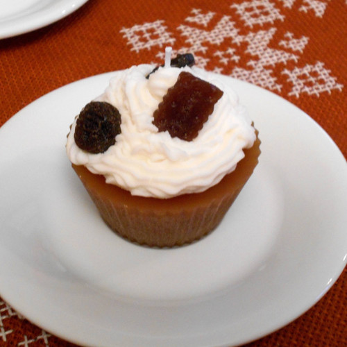 Svíčka cupcake se sušenkami — foto 3