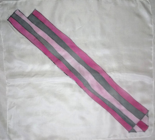 Pruhy - šátek 55 x 55 — foto 2
