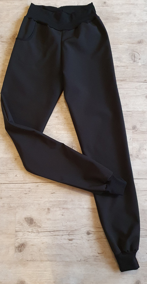 Dámské zimní softshellové kalhoty- černá — foto 3