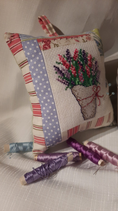 Jehelníček s levandulí — foto 4